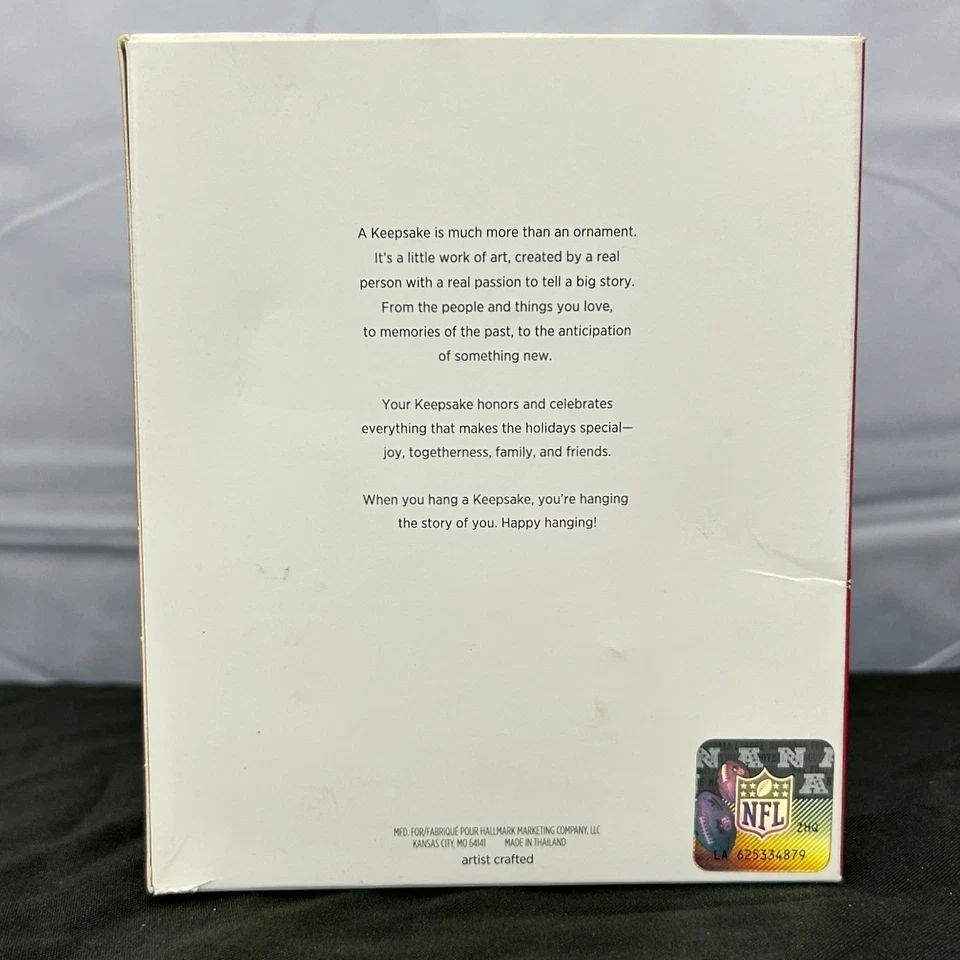 Hallmark Keepsake Zach Ertz Philadelphia Eagles Football Legends 2019 adorno Foto 3 de 4