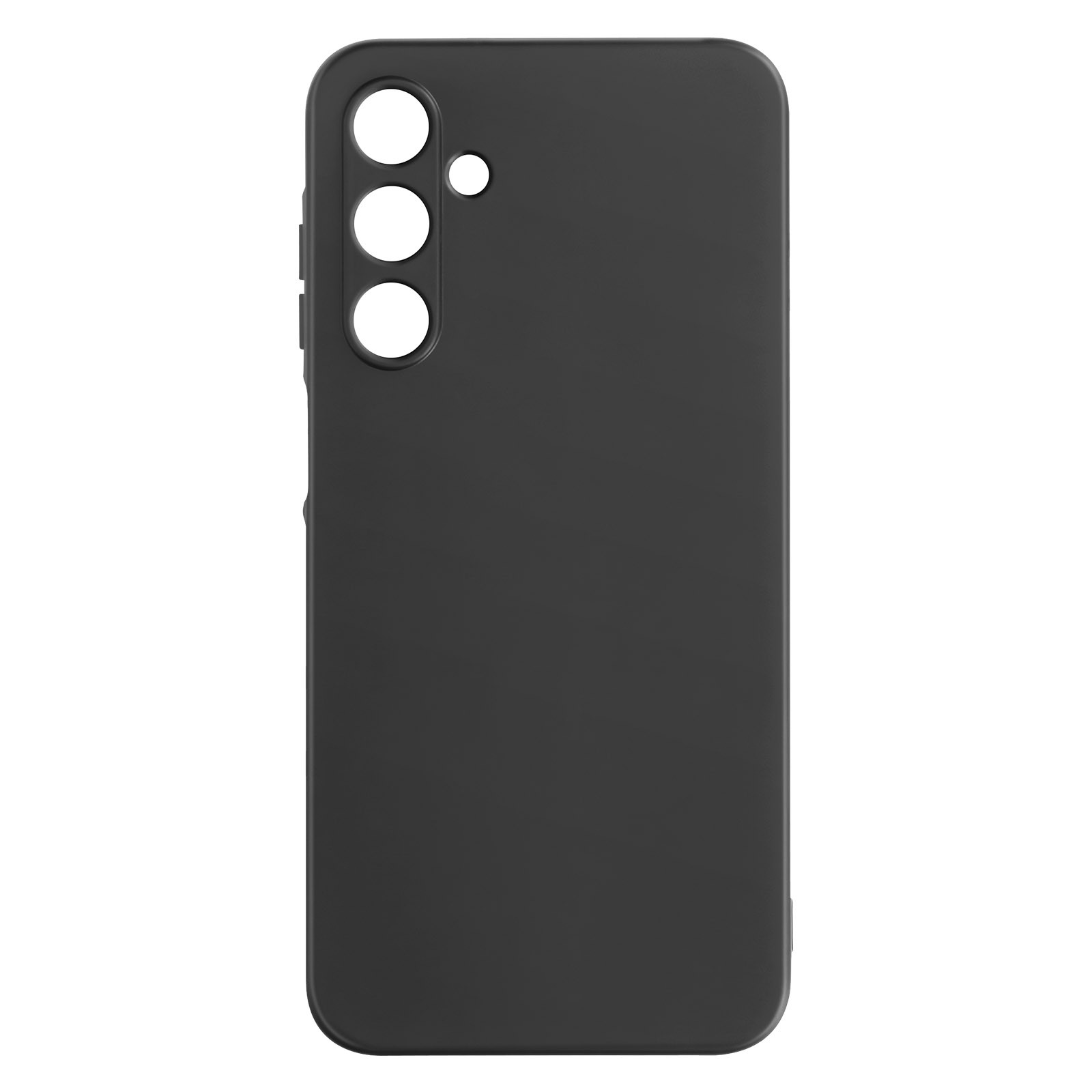 Coque silicone Galaxy A25 5G Avizar - Protection arrière mate noire