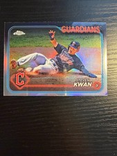 2024 Topps Chrome Update Series - Dylan Lee #USC162 Refractor Steven Kuan
