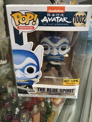 Funko Pop! Avatar The Last Airbender Blue Spirit Glow Hot Topic #1002 Vinyl Fig