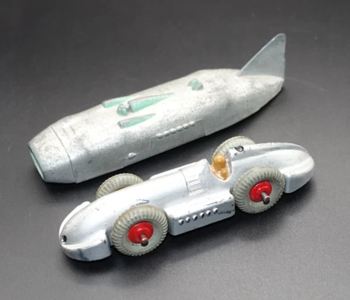 Vintage Dinky Toys Thunderbolt 23M & Speed of the Wind Racing car 23E