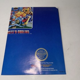 NES Ghosts &lsquo;n Goblins, 5 Screw, With Hang Tab And Poster