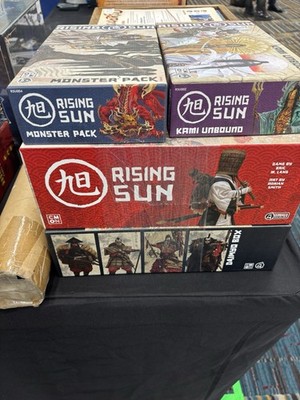 CMON Rising Sun Board Game,  KS Daimyo pledge