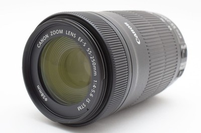 Canon EF-S 55-250mm F4-5.6 IS STM [Excellent+5++++ From JAPAN