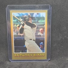 2024 Topps Heritage - 1975 Baseball Sensations Anthony Rizzo #75BS-14 Gold Foil