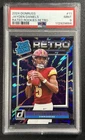 JAYDEN DANIELS PSA 9 2024 PANINI DONRUSS #11 RETRO RATED ROOKIE COMMANDERS 9684
