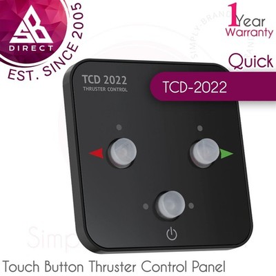 Quick TCD-2022 Thruster Touch Knöpfe Bedienfeld 2-wire Anschluss  für Boote