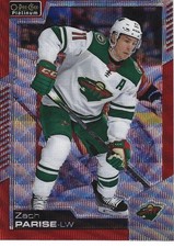 2020-21 O-Pee-Chee Platinum - Zach Parise #66 Red Surge Minnesota Wild