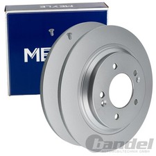 2X MEYLE BREMSSCHEIBEN 284mm HINTEN PASSEND FÜR HYUNDAI GRANDEUR I30 IONIQ