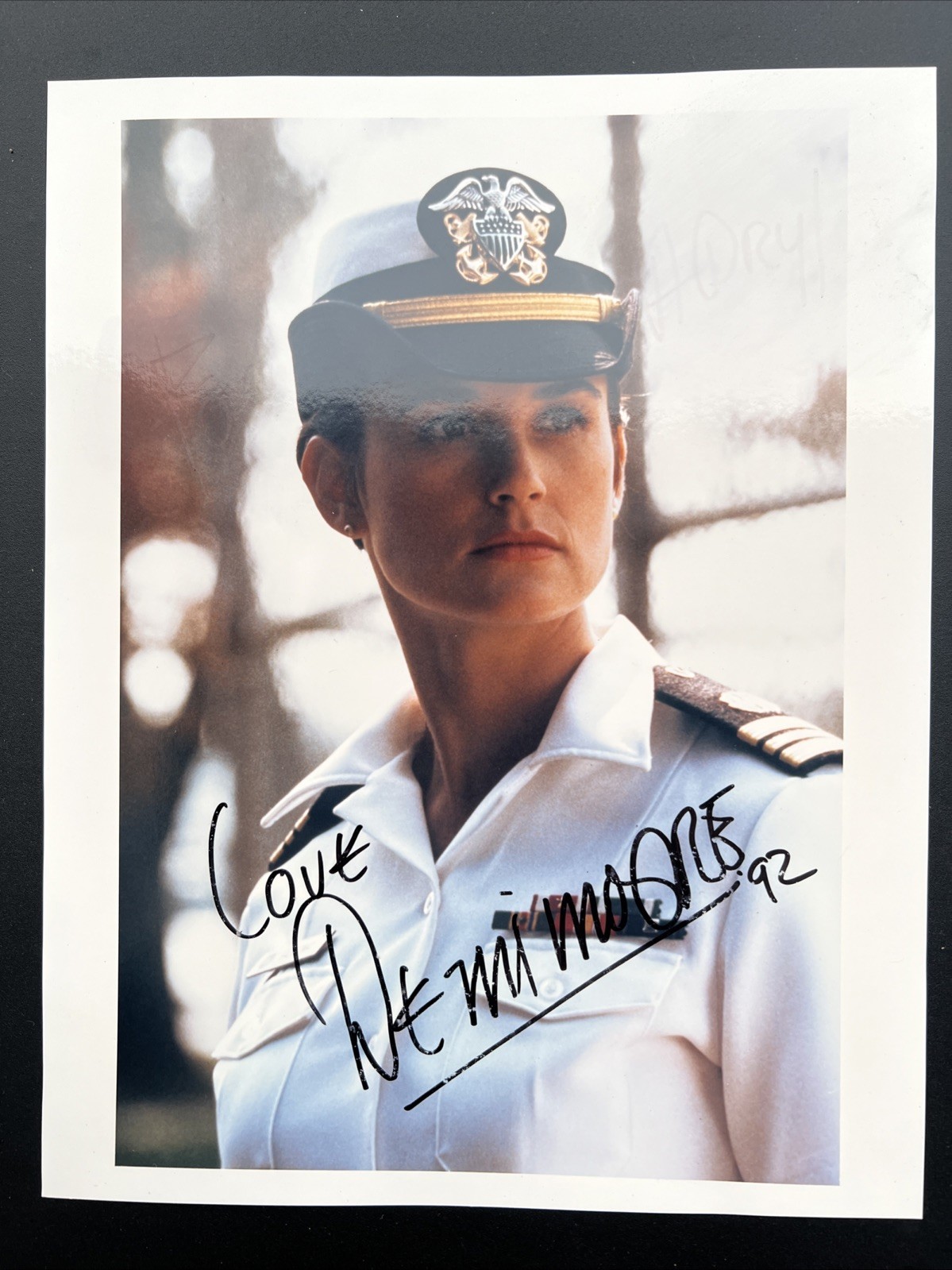 Demi Moore signed 8x10 photo A Few Good Men