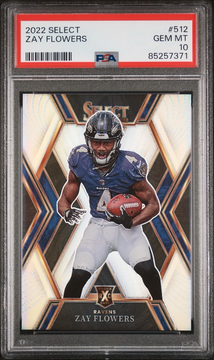 2022 Panini Select - Zay Flowers #512 for sale | eBay
