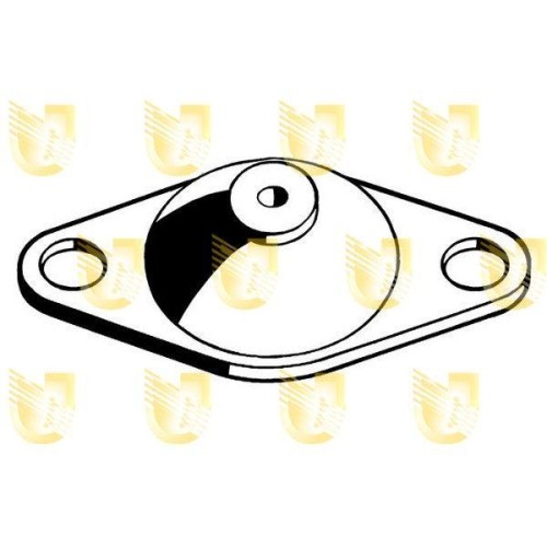 Support Moteur Arrière Unigom 395046 pour Fiat et Innocenti