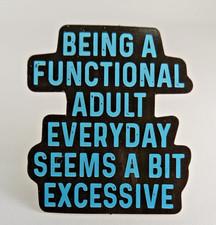 Funny Work Sticker-vinyl-decal-smart A-sarcastic Dry Humor-adulting-blue-free Funny Work Sticker-vinyl-decal-smart A-sarcastic Dry Humor-adulting-blue-free
