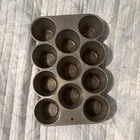 Wagner Ware Cast Iron Muffin Pan 11 Cup Marked 1323 B WagnerWare 1323