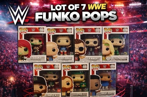 WWE Funko Pop Lot Of 7