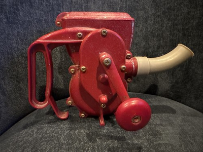 #ad Hand Crank Glitter Blaster Drywall Ceiling Texture Flake Spreader Tool Works $100.00