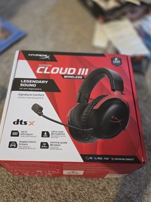 HyperX Cloud III Wireless Gaming Headset PC PS4 PS5 Nintendo