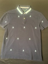 Vintage Tommy Hilfiger Polo Medium Cabin In The Woods Embroidery