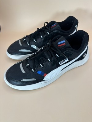PUMA BMW Motorsport Caracal Mens Sneakers Shoes Size 10. Black White Blue Red