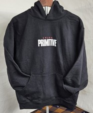 Men's Primitive Dragon Ball Z Resistance Heavy Weight Hoodie Size Small Black