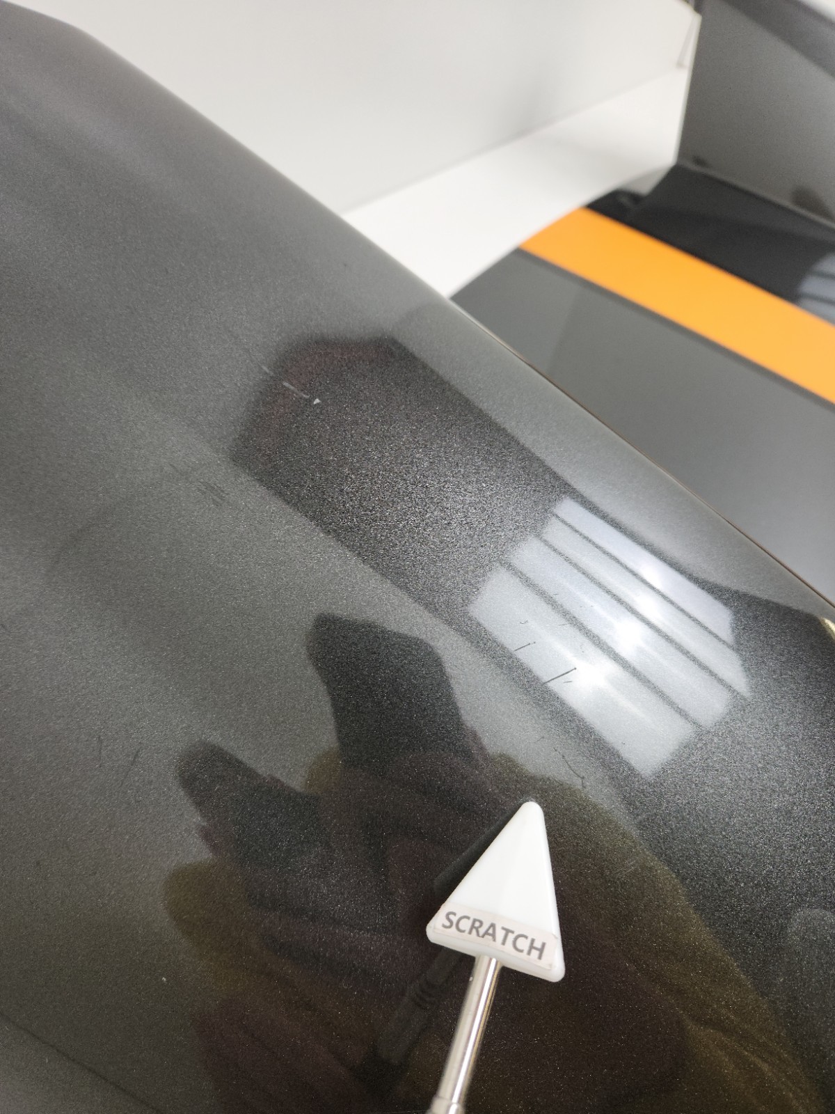 2015-2016 MCLAREN 650S SPIDER REAR RETRACTABLE DECK BODY LID PANEL SHELL GRAY 