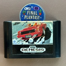 SEGA GENESIS OUTRUN CART ONLY UNTESTED CLEANED PINS ARCADE RACER