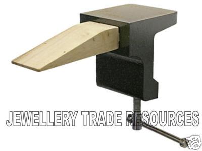 Juwelier Klemmbank Klammer Block Amboss Schmuckherstellung