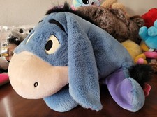 Eeyore Plush 21" LARGE "I Talk" Fisher Price Disney Winnie the Pooh tested.
