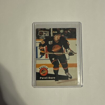 1991-92 Pro Set Pavel Bure #564 Vancouver Canucks RC Rookie Card