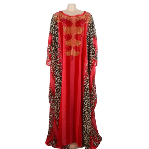 African Women Batwing Sleeve Robe Cocktail Party Gown Loose Long Maxi Dress New - Picture 17 of 43