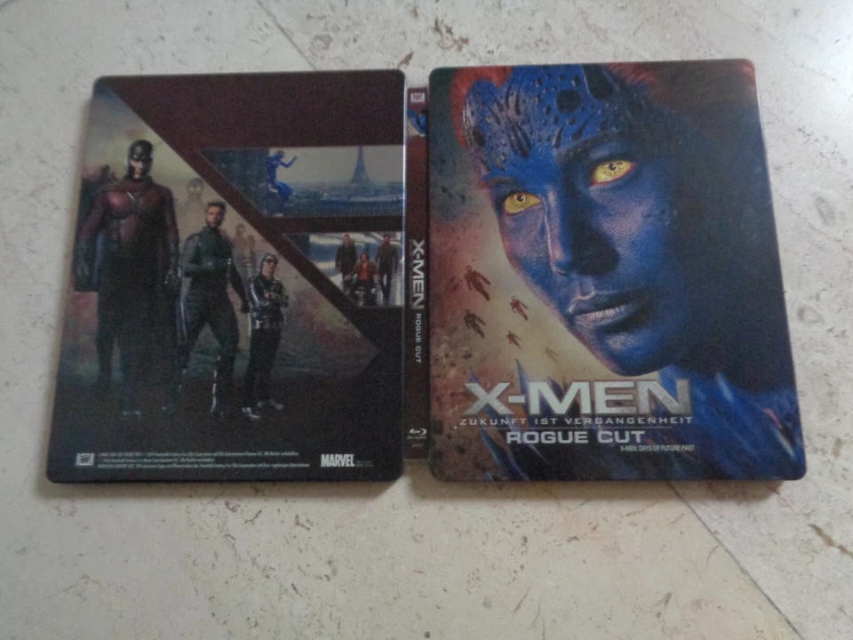 X-MEN Days of Future Past - THE Rogue Cut *rare* OOP BluRay SteelBook MARVEL #2 - Image 4 of 4
