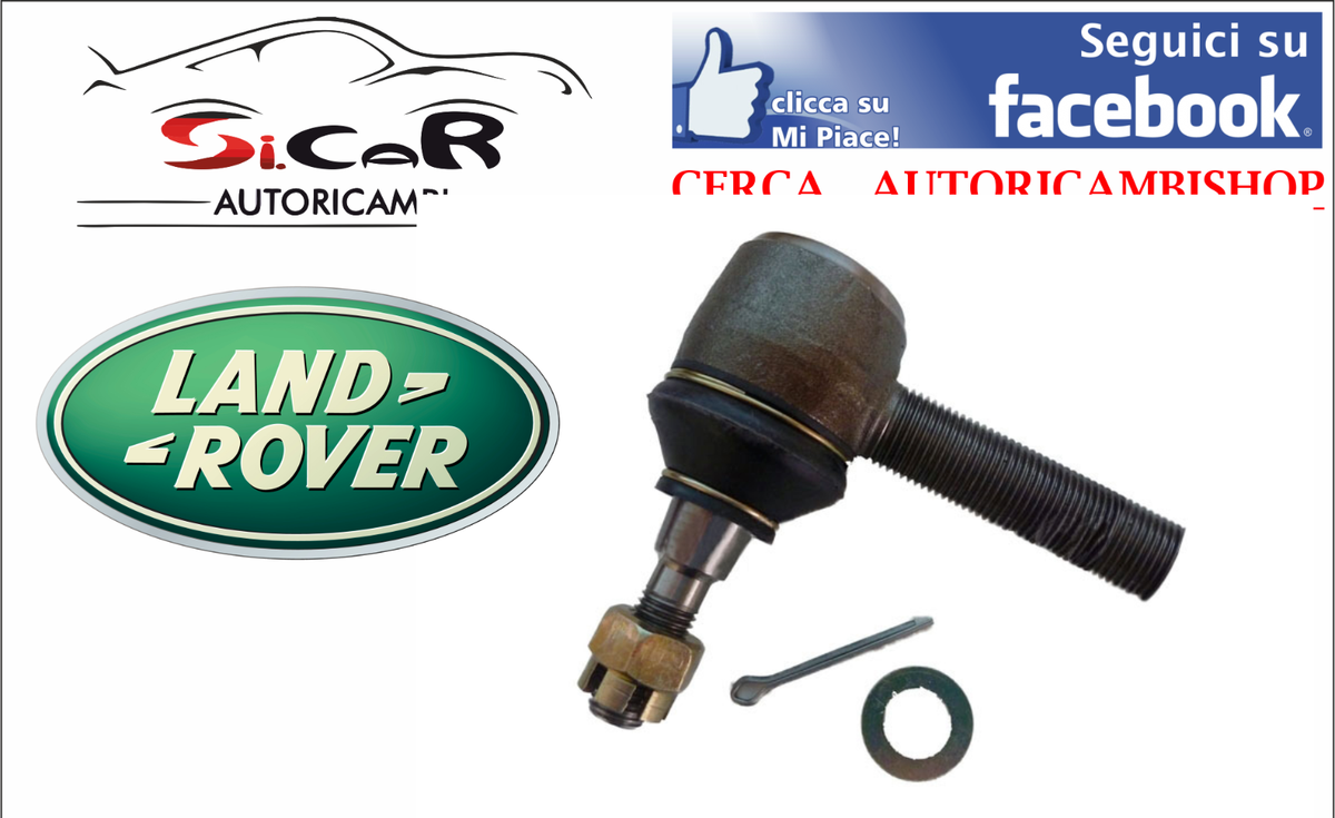 TESTINA STERZO RIDEX ANTERIORE 914T0174 Per Land Rover Freelander (L314) - 2