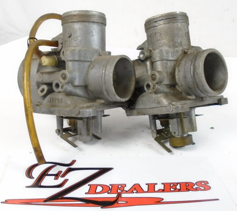 Mikuni Kogyo 2 Vintage Carburetors for Parts 32mm 34mm Round Slide