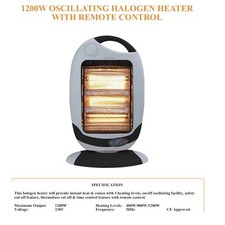 Grey Home Space Heaters Heat Settings for sale UK