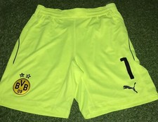 RAR Roman Weidenfeller Matchworn Prepared Trikot Hose Short BVB Dortmund