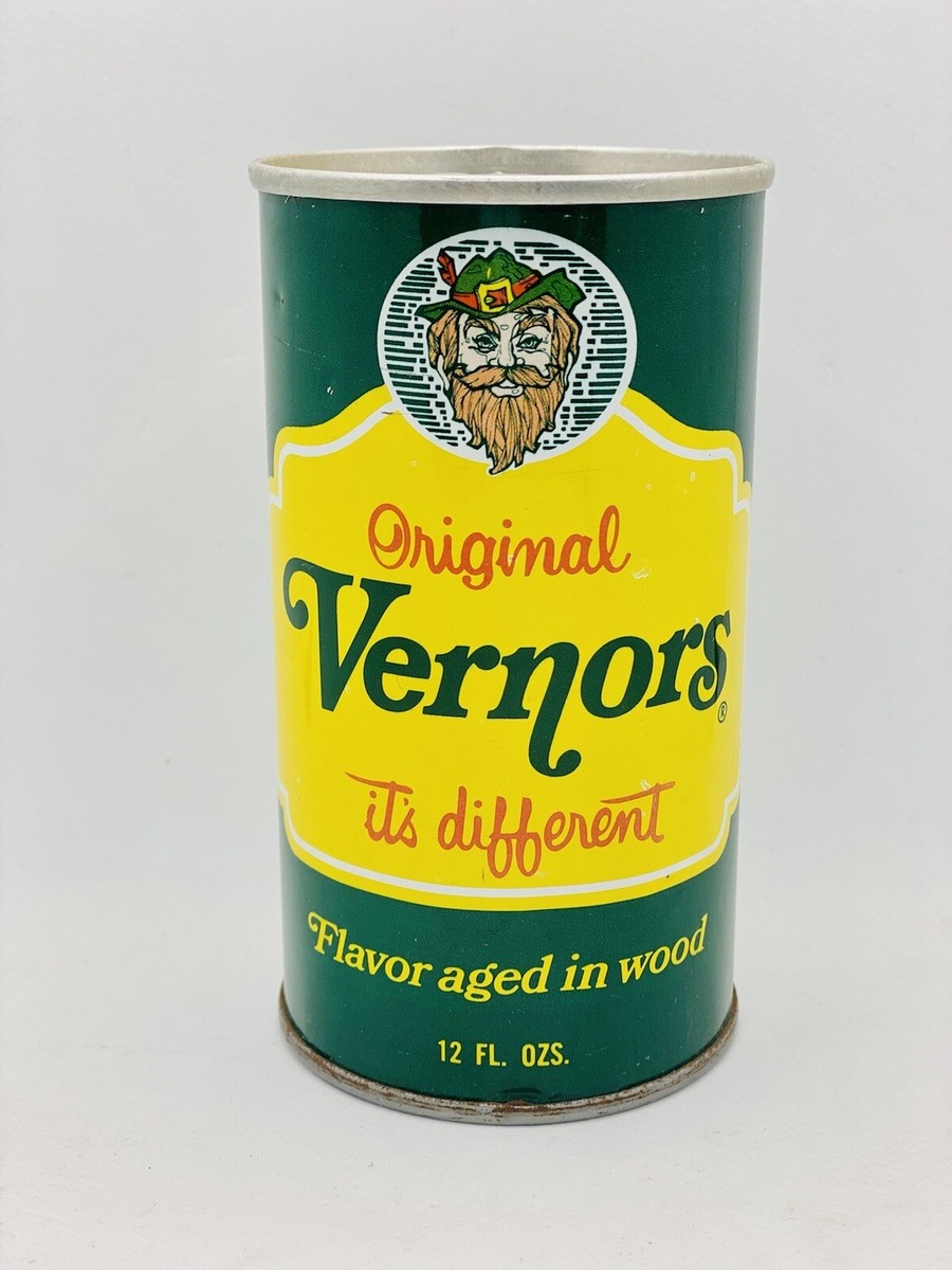 Vintage Original Vernors Pull Tab 12oz Empty Soda Can Detroit
