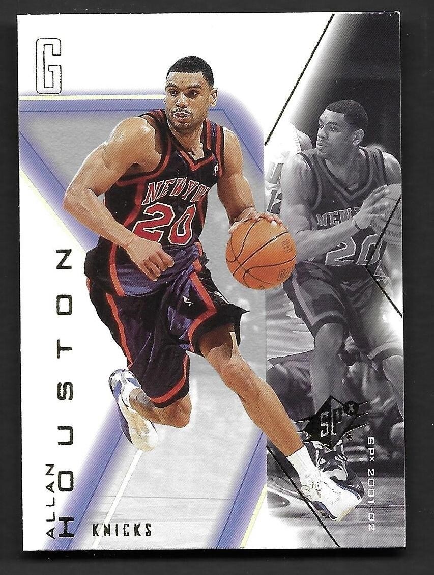2001-02 SPx #59 Allan Houston New York Knicks | eBay