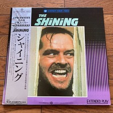 The Shining Stanley Kubrick Jack Nicholson Shelley Duvall Japan Laserdisc Obi