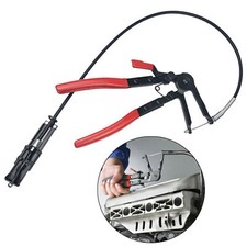 24" Radiator Brake Fuel Oil Removal Tool Flexible Lock Hose Clip Clamp Plier US