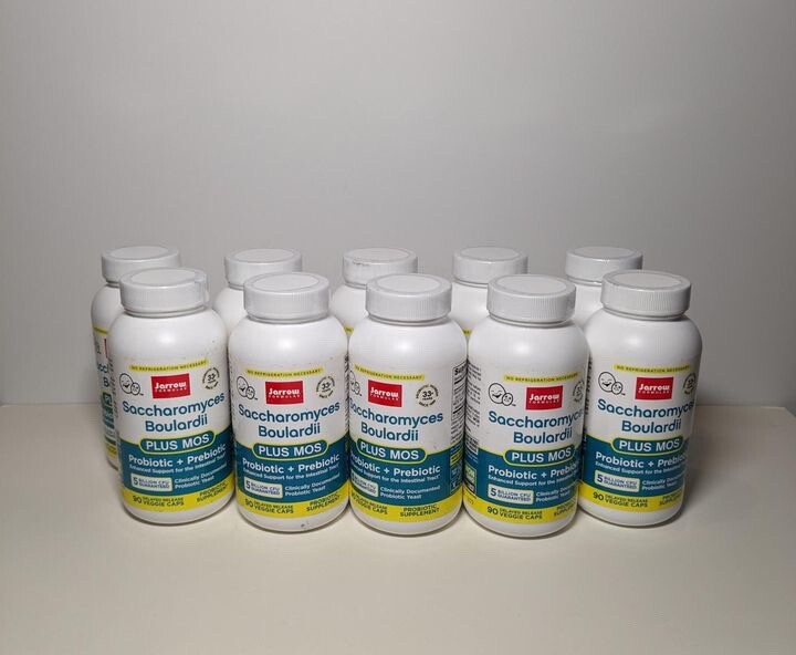 10 Pack Jarrow Saccharomyces Boulardii + MOS, 90 Caps eBay