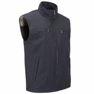 GILET ESTIVO UOMO GEOX M7220E T2270 DK NAVY/GRIGIO WATER REPELLENT  NYLON+COTONE | eBay