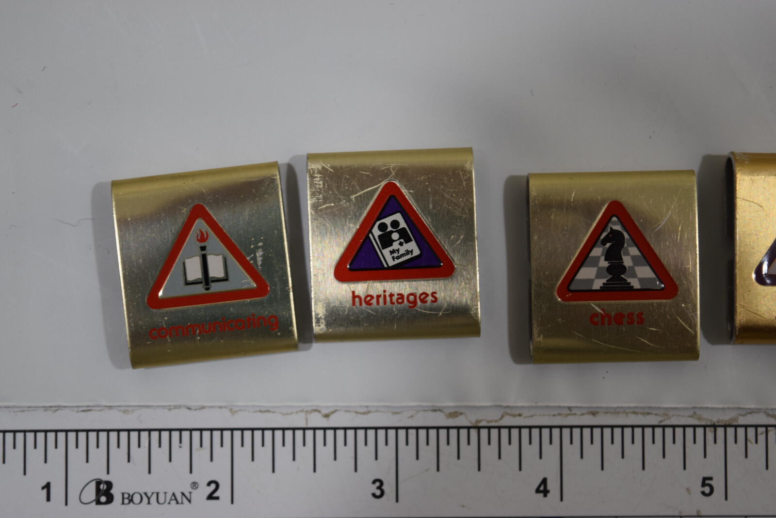 5 Cub Scout Belt Loops Lot Rank Merit Loops BSA Uniform Boy Scouts