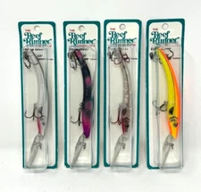 * THE REEF RUNNER * DEEP DIVER ' 800 SERIES ' MIXED LOT OF 4 '