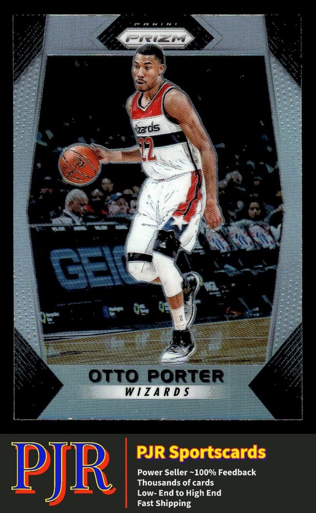 2017 Panini Prizm #133 Otto Porter Jr. Washington Wizards  Silver