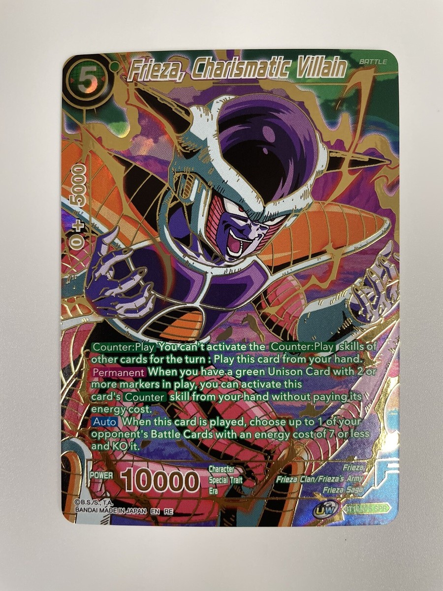 Frieza Charismatic Villain BT10-075 SPR. Rise of the Unison