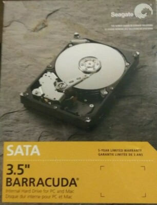SATA Barracuda 500 GB 3.5'' Internal Hard Drive PC MAC