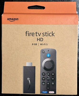 Amazon Fire TV Stick HD Remote 8GB 1080p  Wi-Fi 5 w/ Alexa Voice Control