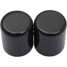 Small Black Docking Cover, Drag Specialties For XL Dyna Softail Touring