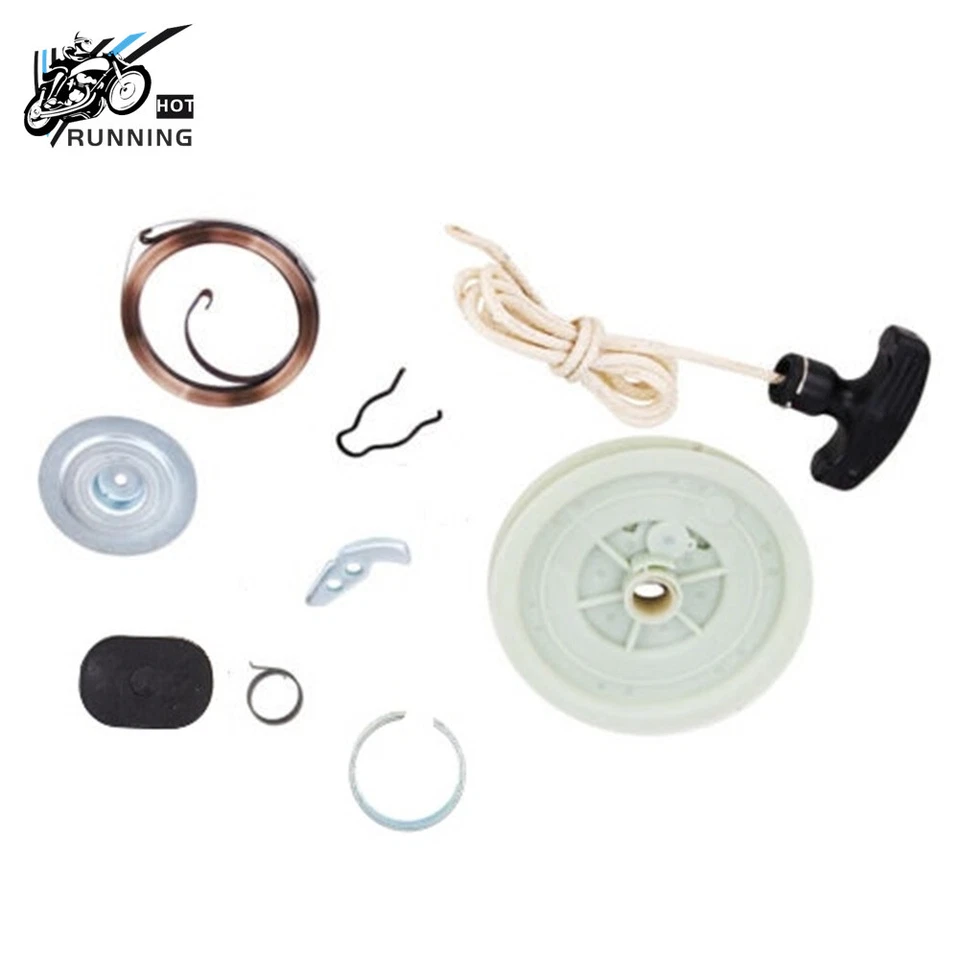 Kit de arranque de retroceso para Polaris Xplorer 300 400 400L 500 Big Boss 350L 400L Foto 3 de 4