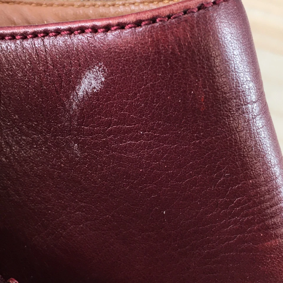 & Other Stories Botas Mujer 38 Punta Abierta Botines Tacones Informales Cuero Rojo Foto 4 de 4